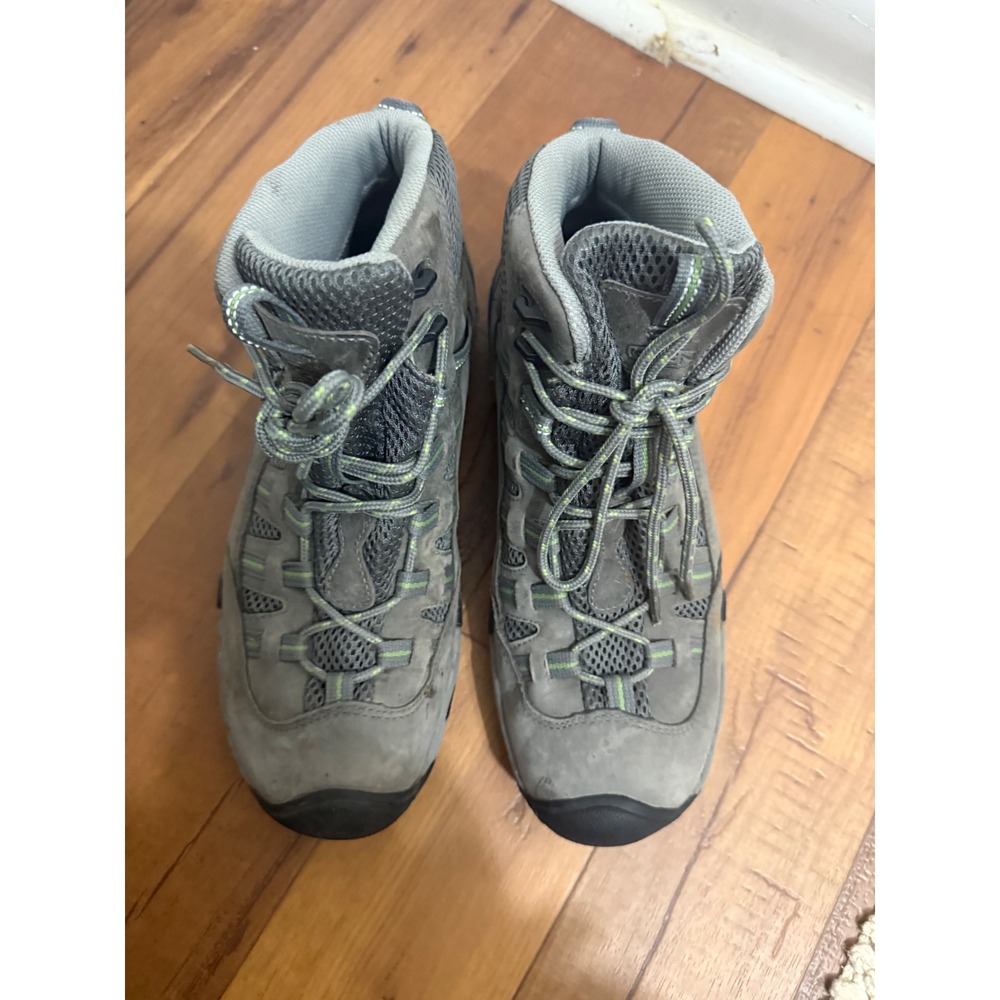 Keen Mid Hiking Boots Gray blue Womens 10.5 1003940